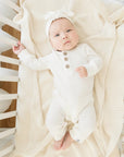 Organic Jumpsuit | Milk
