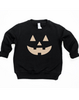 Neutral Jack-O-Lantern Baby/Kids Pullover