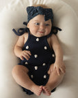 Knit Ruffle Romper | Emery