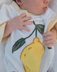 Short Sleeve Romper | Lemon
