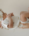 Short Sleeve Bamboo Snapsuit | Birthday Girl forever french baby
