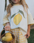 Child Cotton Tee | Lemon