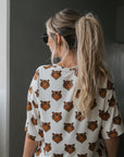 Women's Bamboo Short Set | Tigers forever french baby