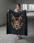 Plush Blanket | Tiger forever french baby