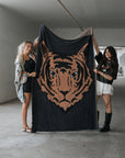 Plush Blanket | Tiger forever french baby