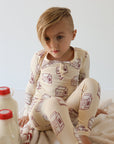 Bamboo Two Piece Pajamas | Milk