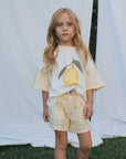 Child Cotton Tee | Lemon