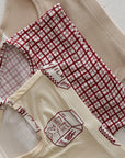 Girl's Bamboo Briefs (3 Pack) | Window Pane, Milk & Ribbed Cream forever french baby