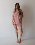 Women's Terry Short Set | Sea Pink