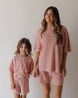 Women's Terry Short Set | Sea Pink