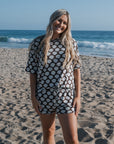 Women's Bamboo Short Set | Seashells