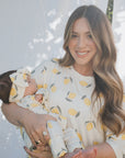 Bamboo Zip Pajamas | Lemon