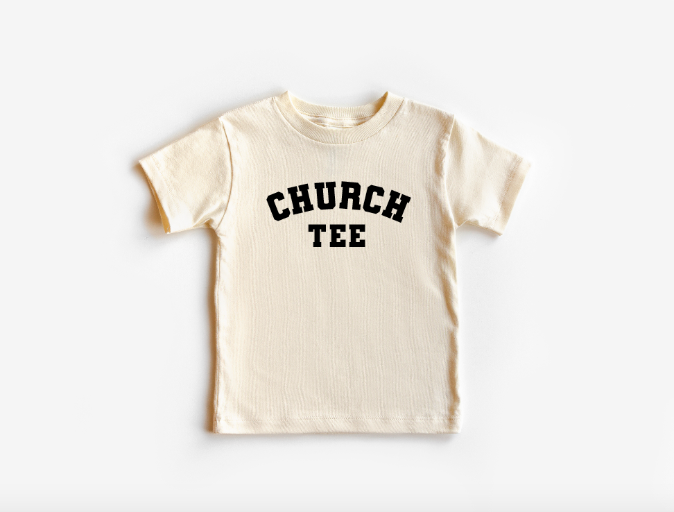 Church Tee - Collegiate Tee - FINAL SALE