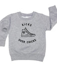 Kicks Over Chicks Sweatshirt Saved by Grace Co.