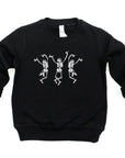 Dancing Skeletons Sweatshirt Saved by Grace Co.