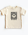 Mama's Dude Checkered Tee - Natural Saved by Grace Co.