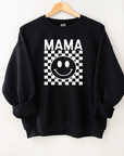 Mama Checkered Sweatshirt