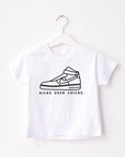 Kicks Over Chicks Style 2 Tee Saved by Grace Co.