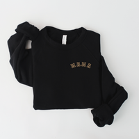 Mama - Pocket Style Varsity Pullover