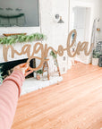 Custom Name/Word Laser Cut - One Word/Name