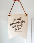 The Worlds Needs Hanging Banner Sign Saved by Grace Co.