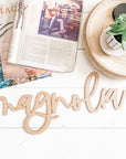 Custom Name/Word Laser Cut - One Word/Name