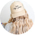 Love dogs + Jesus trucker hat Saved by Grace Co.