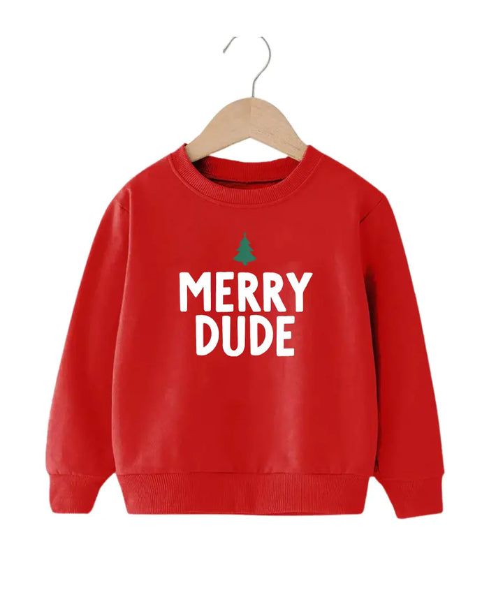 Merry Dude Tree Pullover Saved by Grace Co.