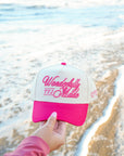 Wonderfully Made - Hot Pink Vintage Trucker Hat