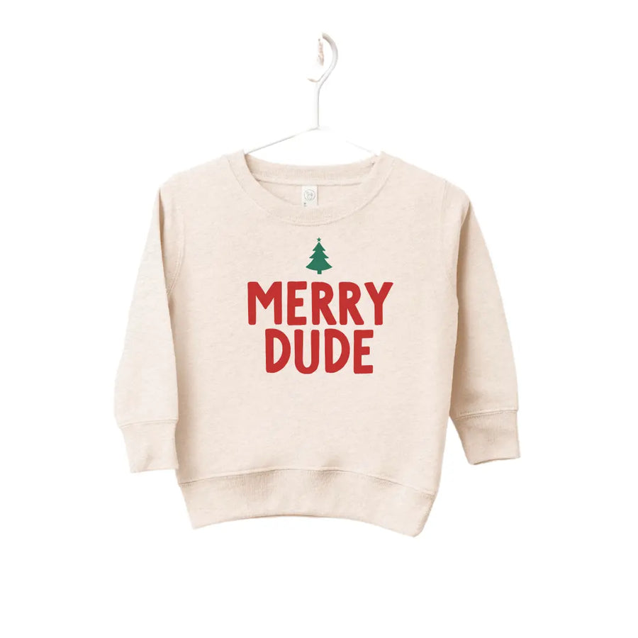 Merry Dude Tree Pullover Saved by Grace Co.
