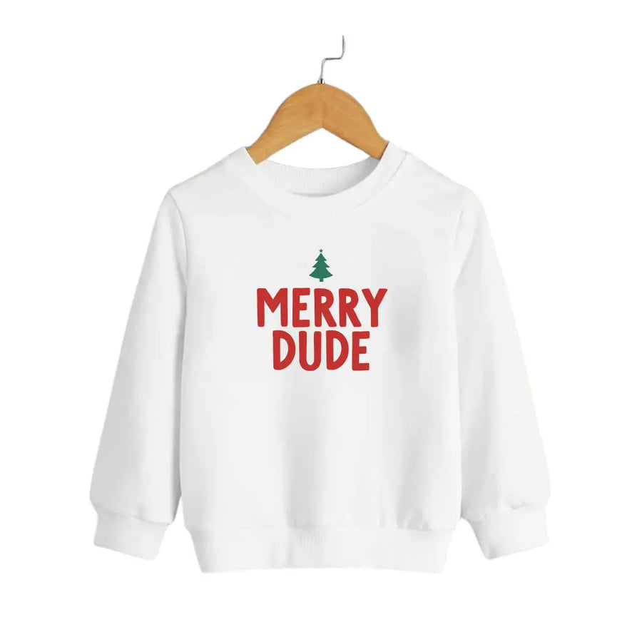 Merry Dude Tree Pullover Saved by Grace Co.