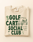 Golf Cart Social CLUB Tee