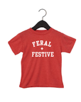 Feral + Festive Kids Tee