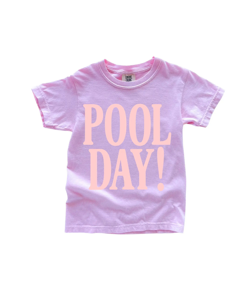 Pool Day! Girls + Boys Kids Tee Saved by Grace Co.