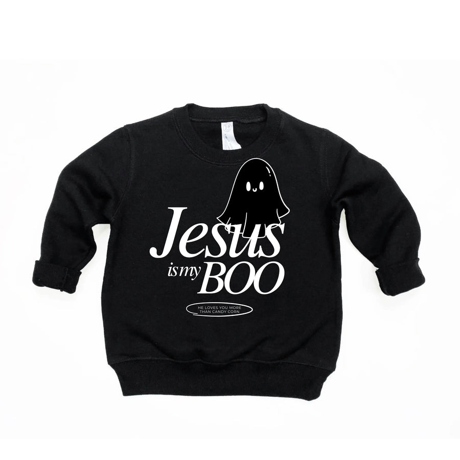 Jesus is my Boo Kids Pullover Saved by Grace Co.