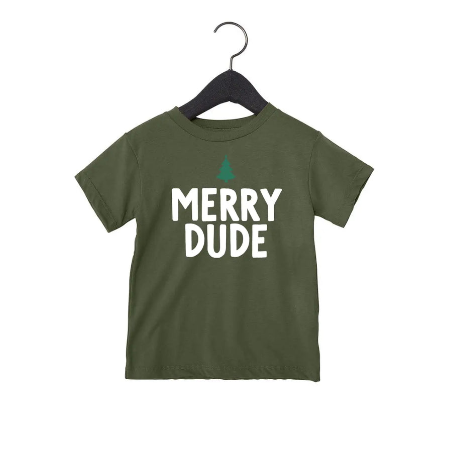 Merry Dude Tree Tee Saved by Grace Co.