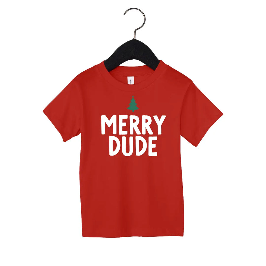 Merry Dude Tree Tee Saved by Grace Co.