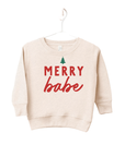 Merry Babe Tree Pullover