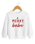 Merry Babe Tree Pullover