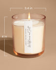 Cinnamon Rolls Soy Candle - Tinted Glass Jar - 12 oz