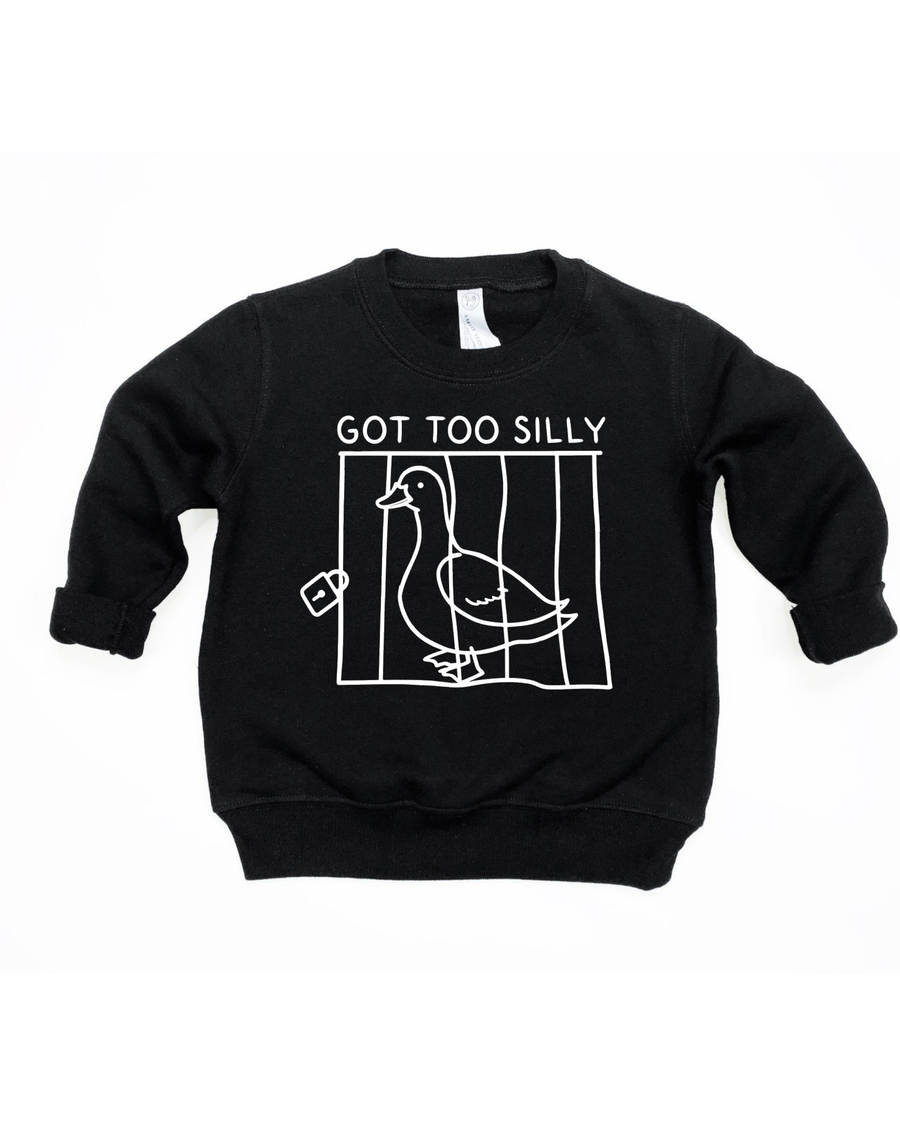 Got Too Silly Kids Tee or Sweatshirt SBG Co.