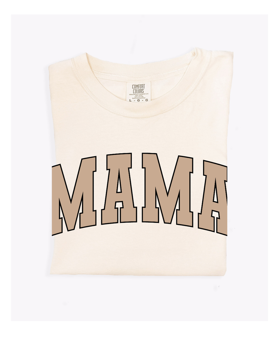 Mama Classic Collegiate Style Varsity Tee SALE SBG Co.