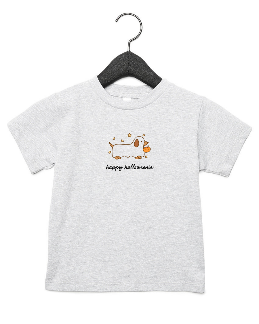 Happy HalloWEENIE Weenie Dog Kids Tee or Sweatshirt SBG Co.
