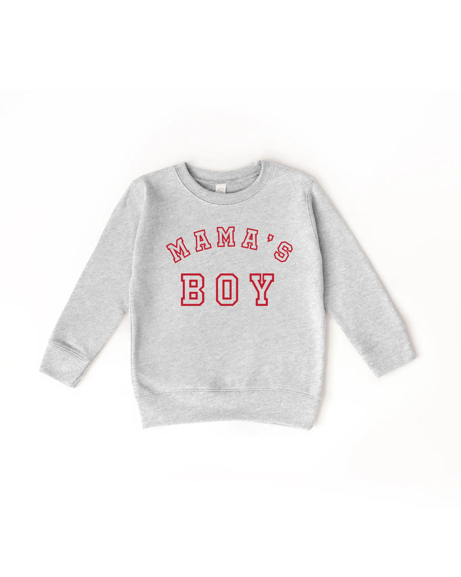 Mama's Boy Varsity Pullover Saved by Grace Co.
