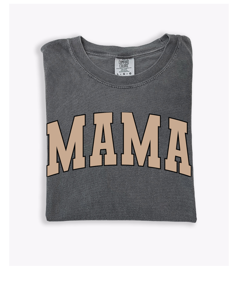 Mama Classic Collegiate Style Varsity Tee SALE SBG Co.