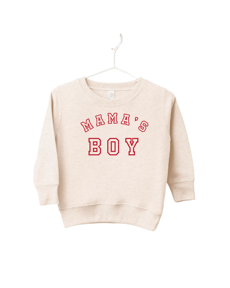 Mama's Boy Varsity Pullover Saved by Grace Co.