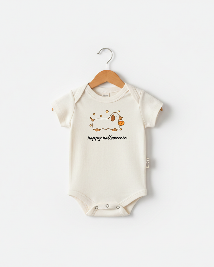 Happy Halloweenie Dog Onesie SBG Co.