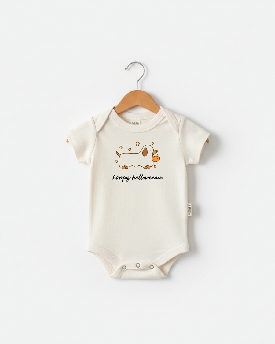 Happy Halloweenie Dog Onesie SBG Co.