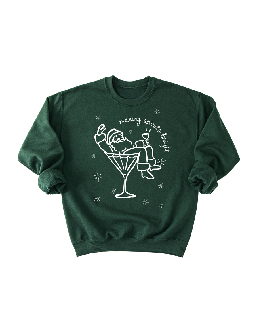Making Spirits Bright Tee or Pullover SBG Co.