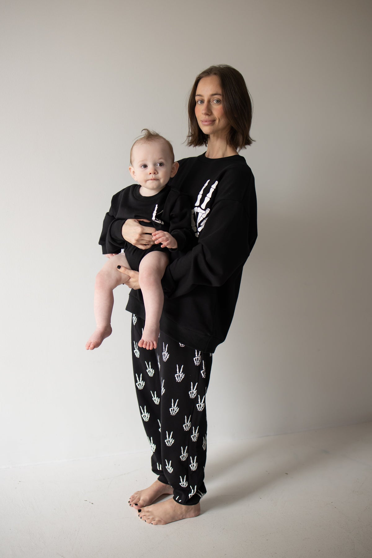 Women's Sweat Set | Midnight Skelly forever french baby